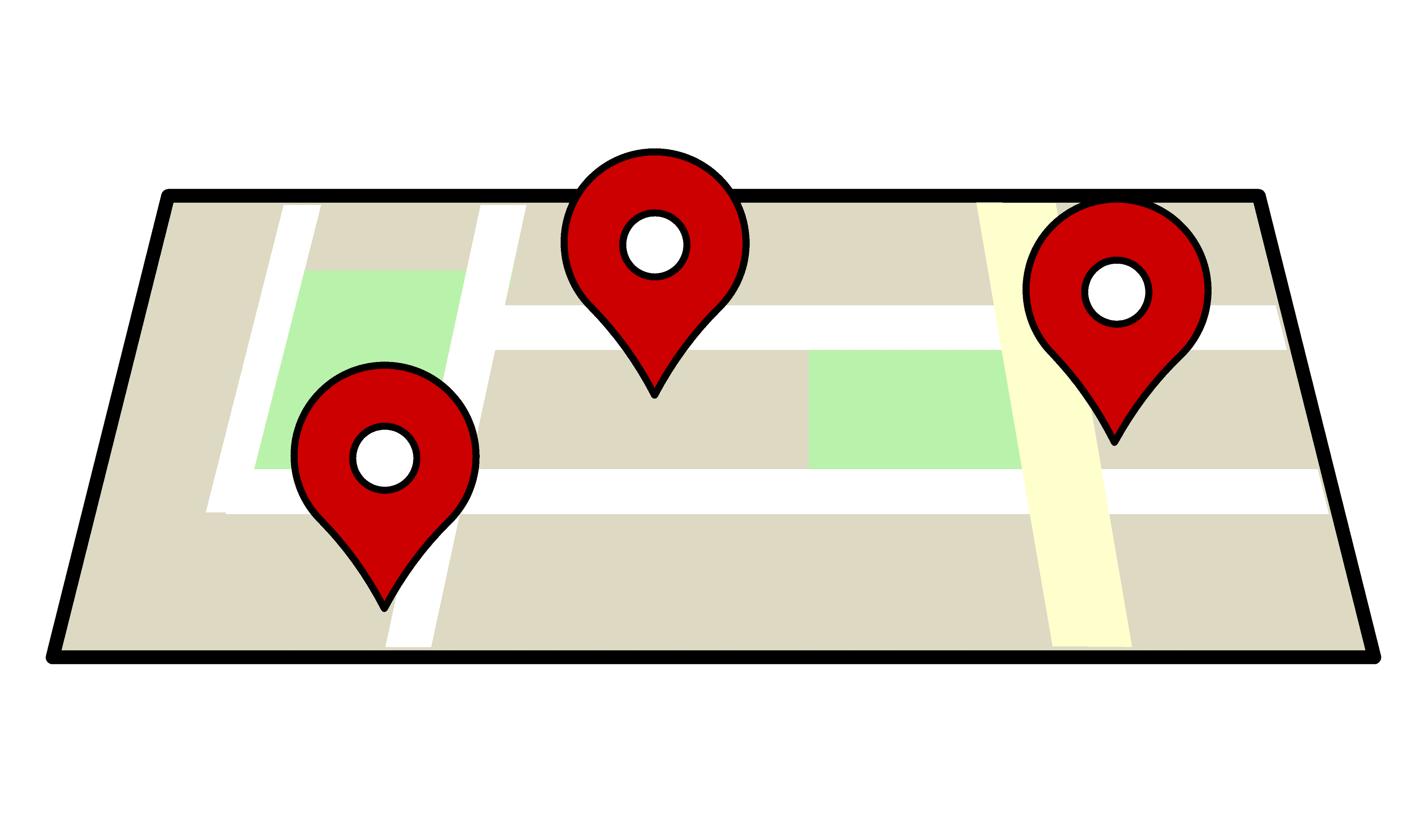Map marker graphic